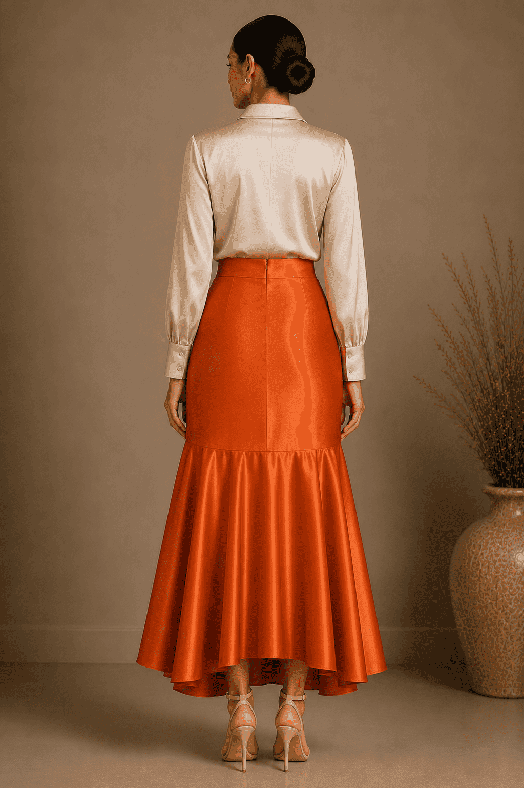 HALO DROP WAIST SKIRT