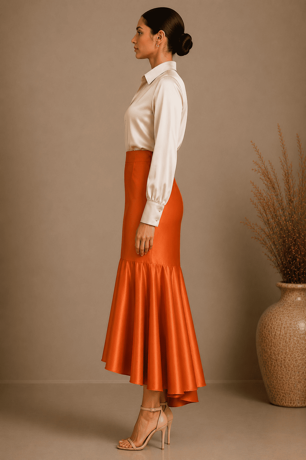 HALO DROP WAIST SKIRT