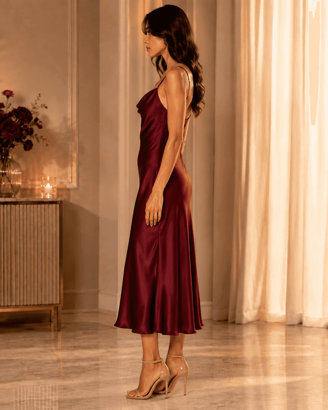 ECLIPSE SILK DRESS