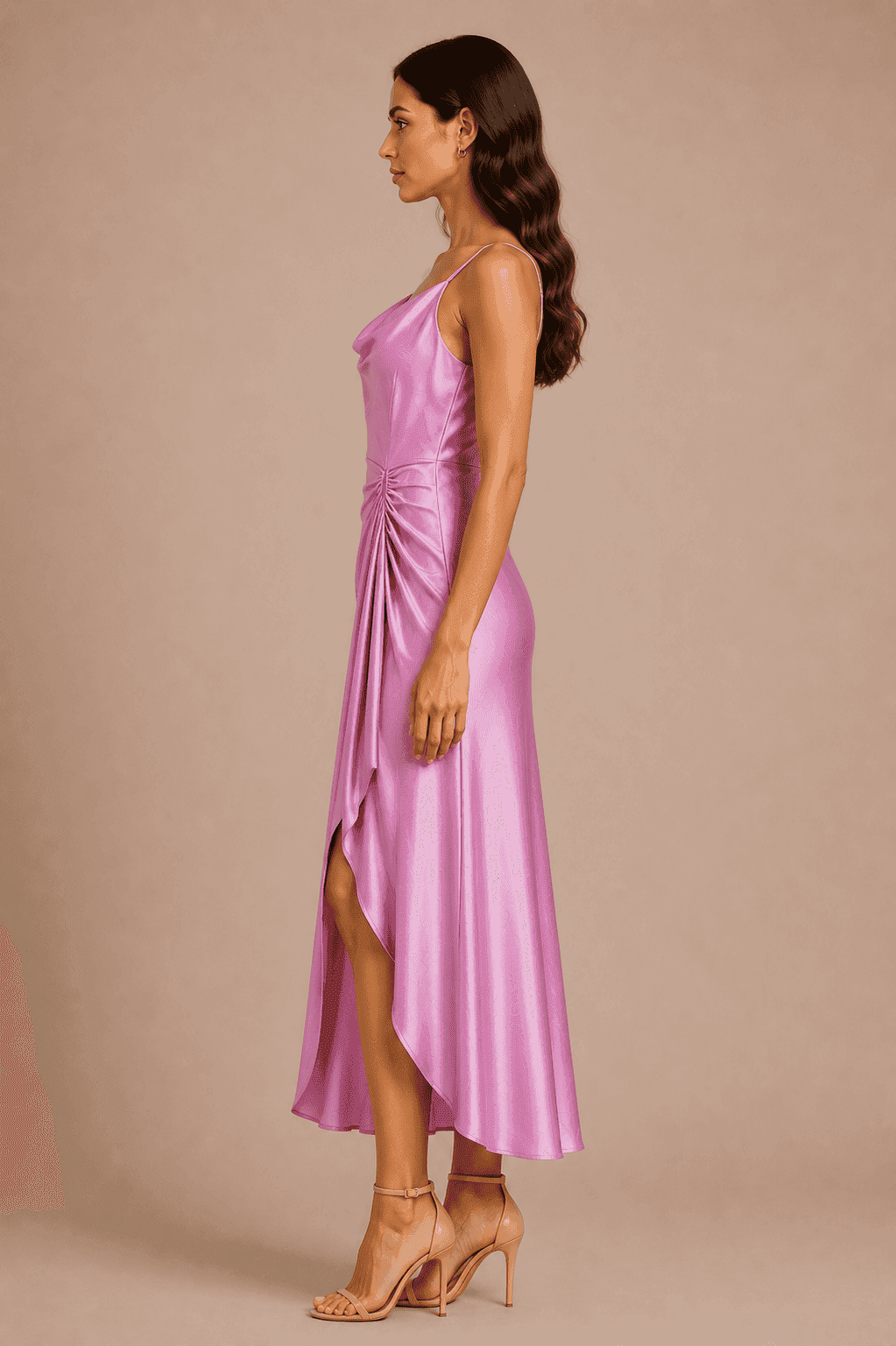 HALO DRAPE DRESS