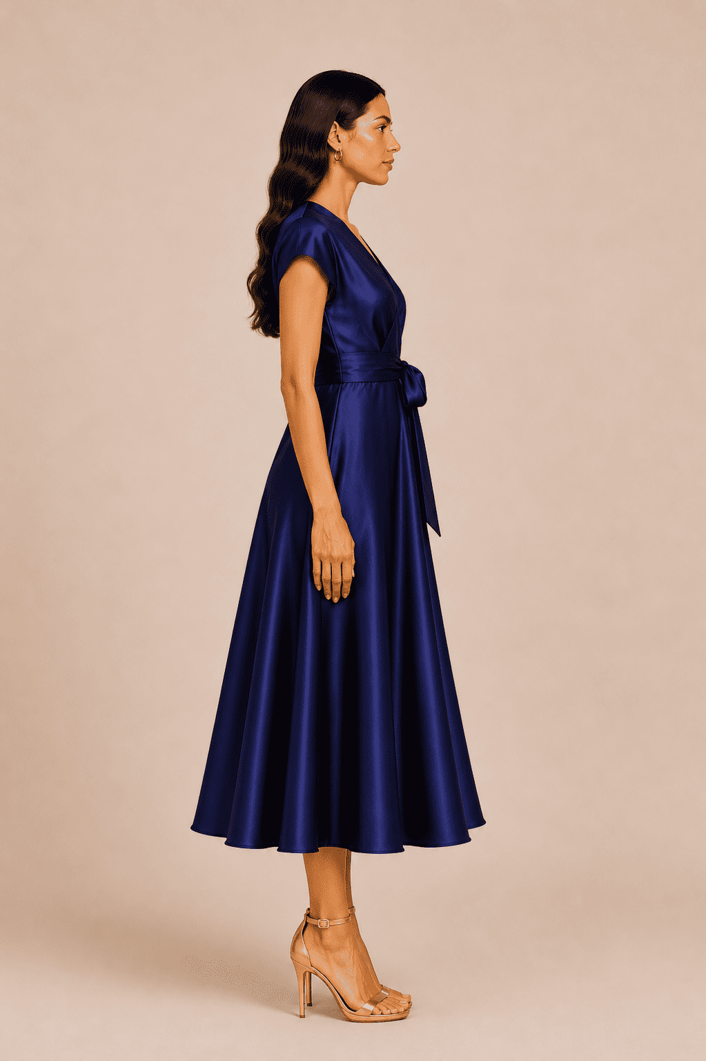 MONARCH WRAP DRESS