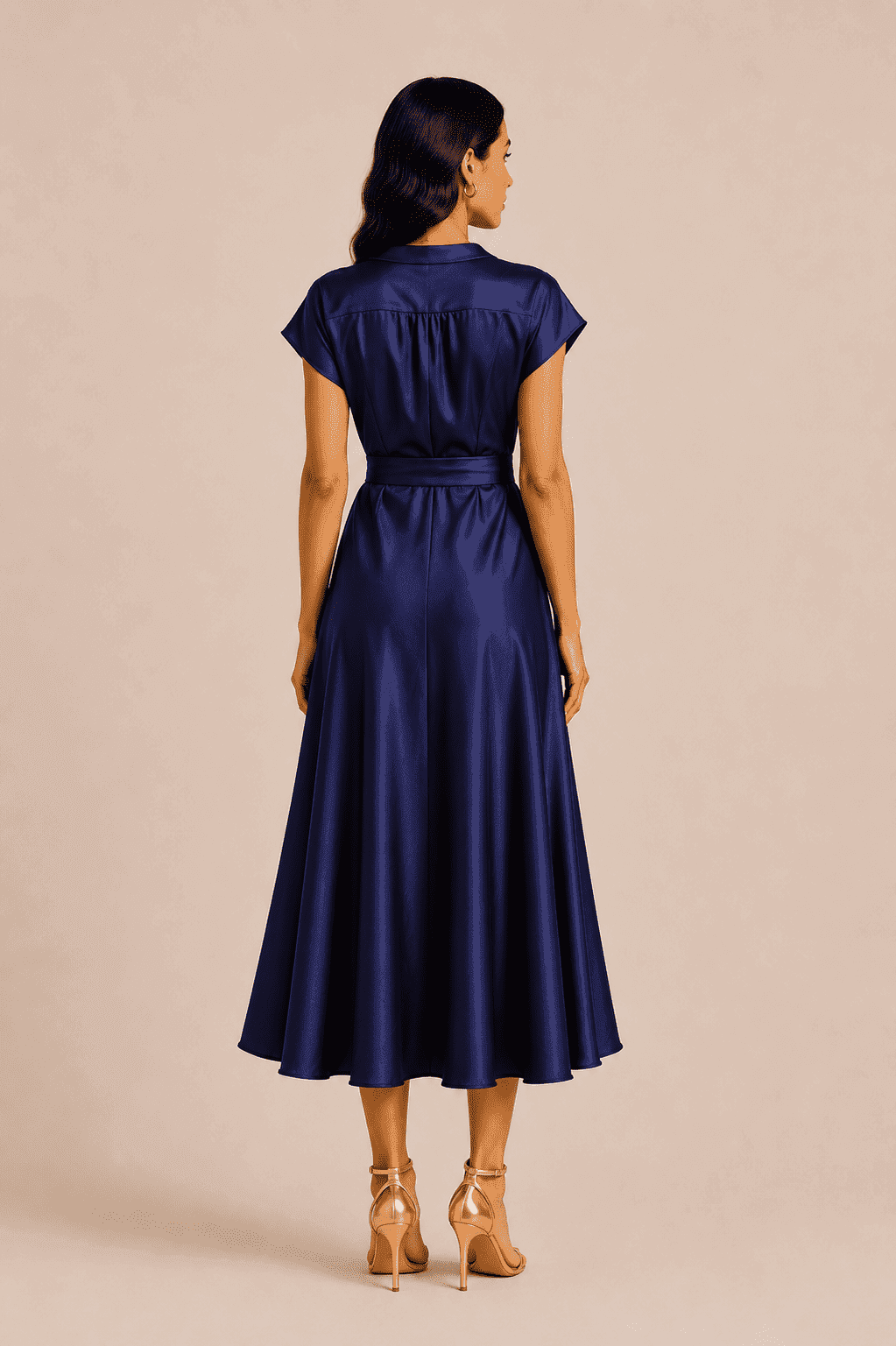 MONARCH WRAP DRESS