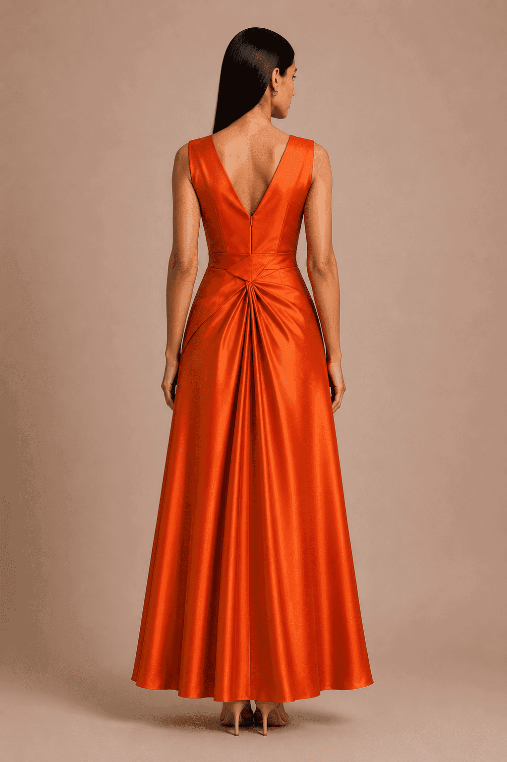 ORIGAMI CASCADE DRESS