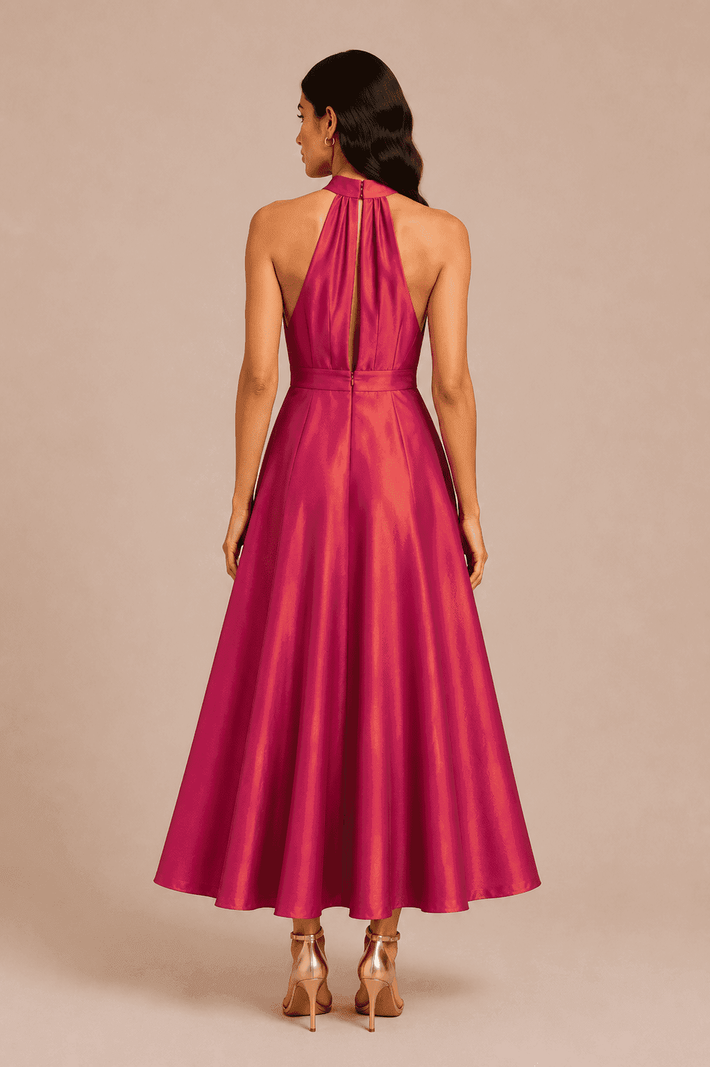SOVEREIGN HALTER DRESS