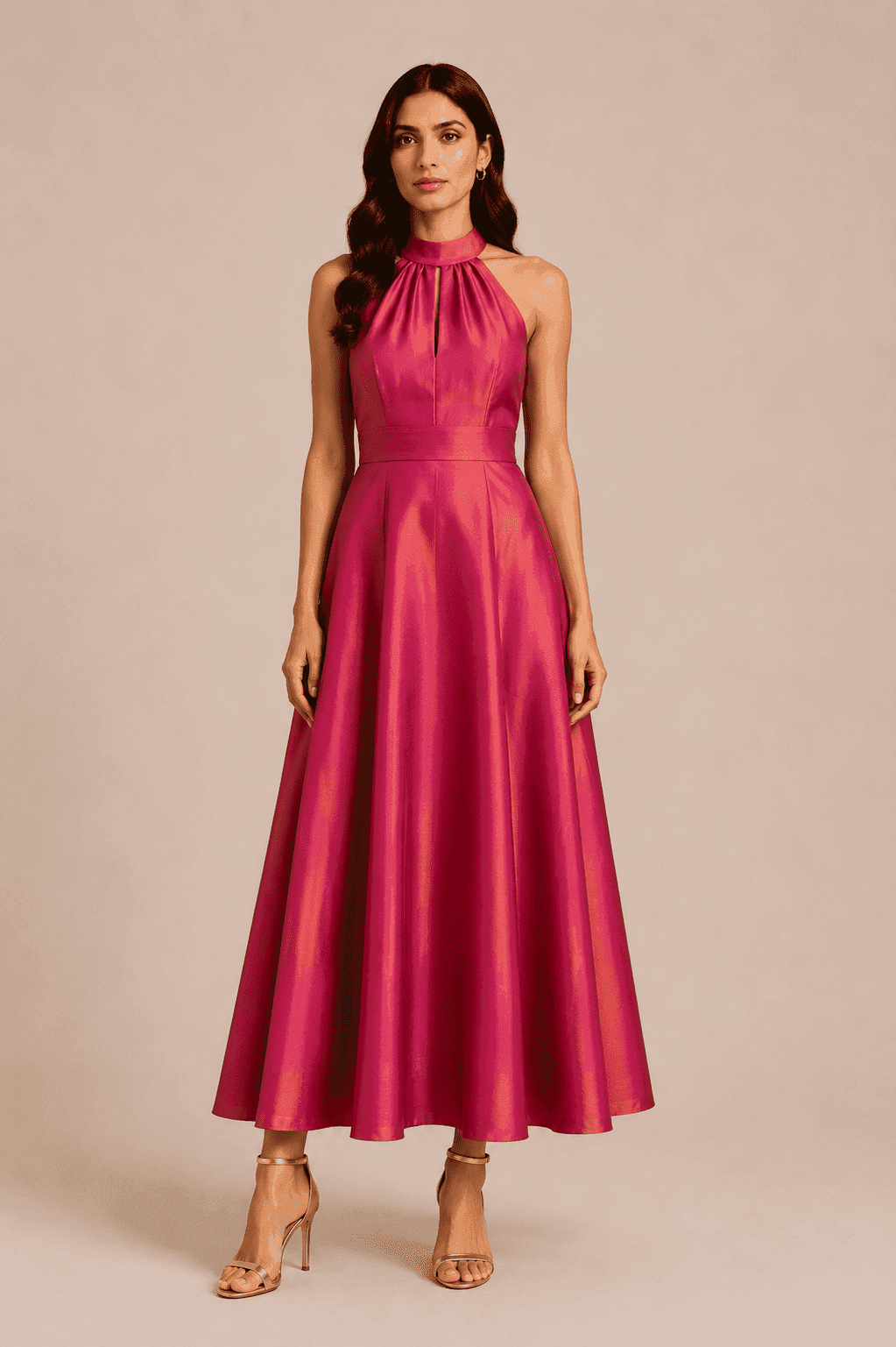 SOVEREIGN HALTER DRESS
