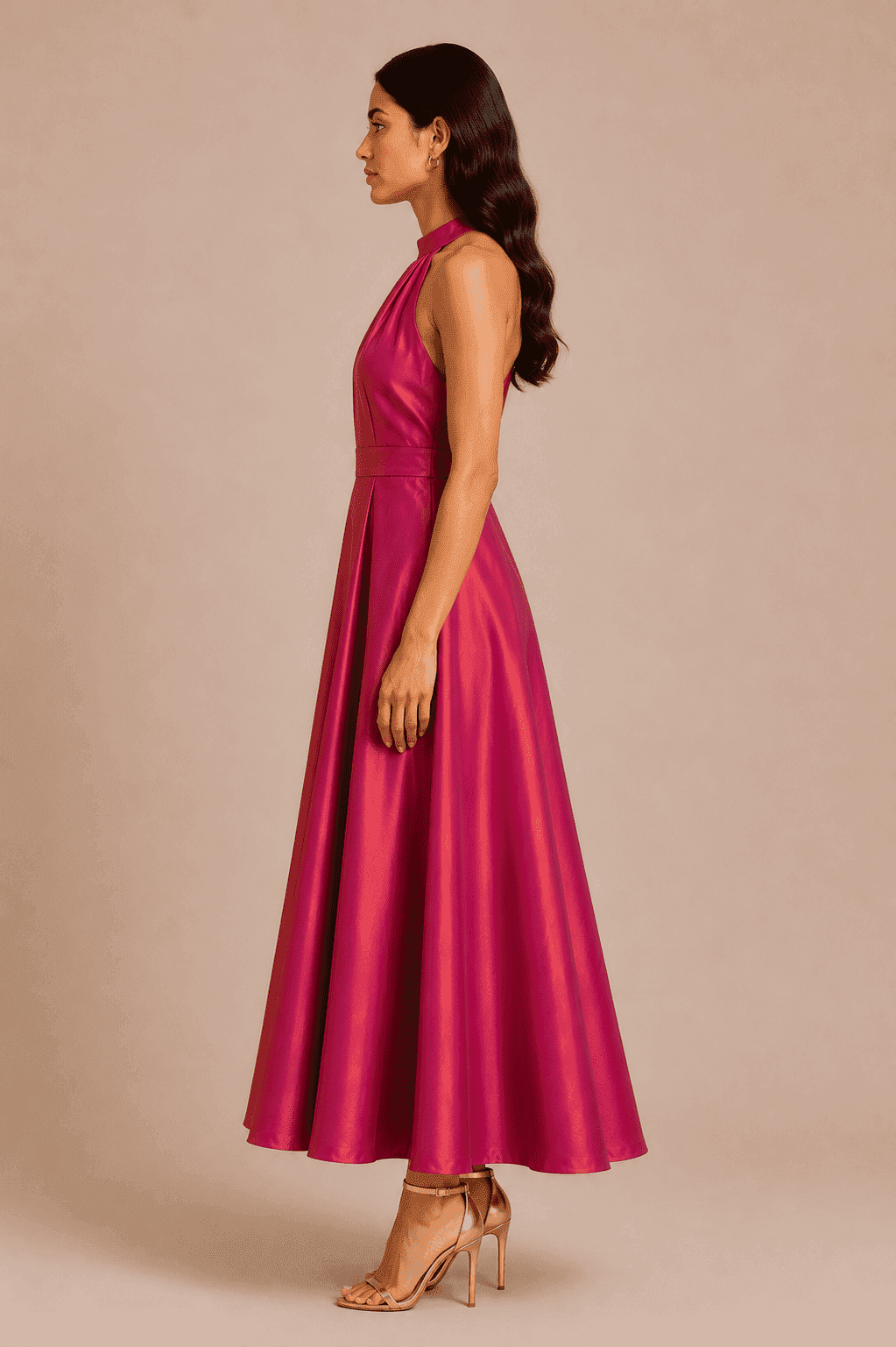 SOVEREIGN HALTER DRESS